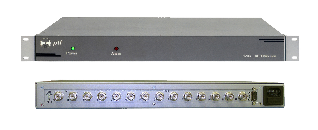 信号増幅分配器<br>RF分配器（0.5MHz-50MHz）1203C